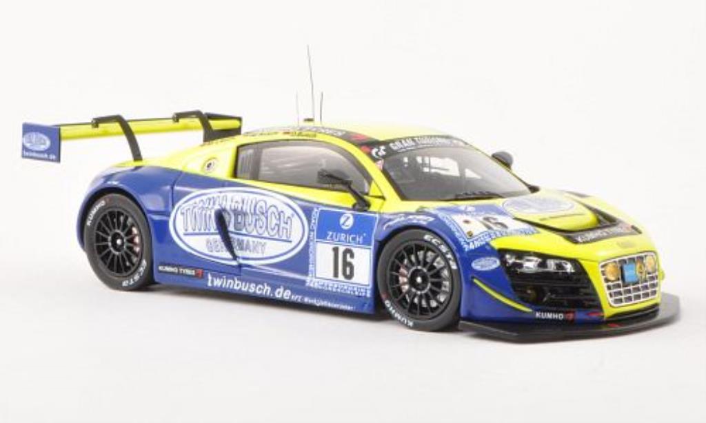 Audi R8 LMS 1/43 Minichamps LMS Ultra No.16 Twinbusch 24h Nurburgring 2013 /M.Lauck modellino in miniatura