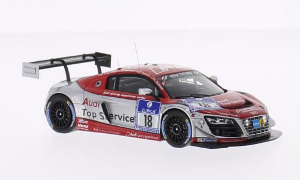 Audi R8 LMS 1/43 Spark LMS ultra No.18 Race Experience 24h Nurburgring 2014 /C.Bollrath modellino in miniatura
