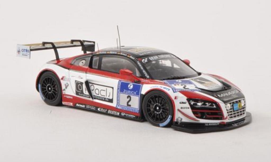 Audi R8 LMS 1/43 Spark LMS ultra No.2 Mamerow Racing 24h Nurburgring 2013 /T.Mutsch modellino in miniatura