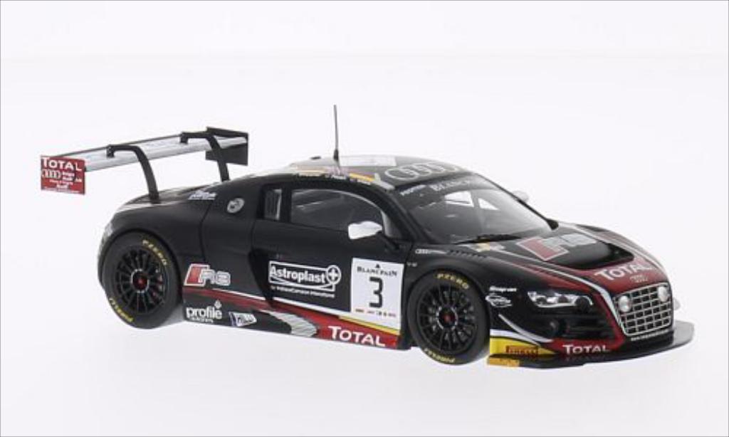 Audi R8 LMS 1/43 Spark LMS Ultra No.3 Belgian Club Team WRT 24h Spa 2014 /J.Nash modellino in miniatura