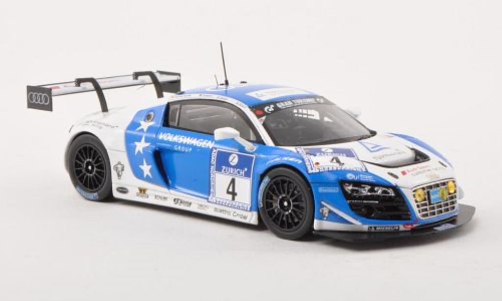 Audi R8 LMS 1/43 Minichamps LMS Ultra No.4 Phoenix Racing 24h ADAC Nurburgring 2013 /Stippler modellino in miniatura