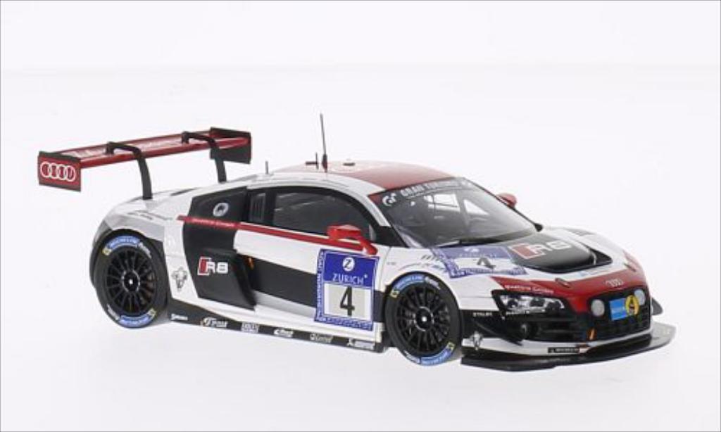 Audi R8 LMS 1/43 Spark LMS Ultra No.4 Phoenix Racing 24h Nurburgring 2014 /R.Rast modellino in miniatura