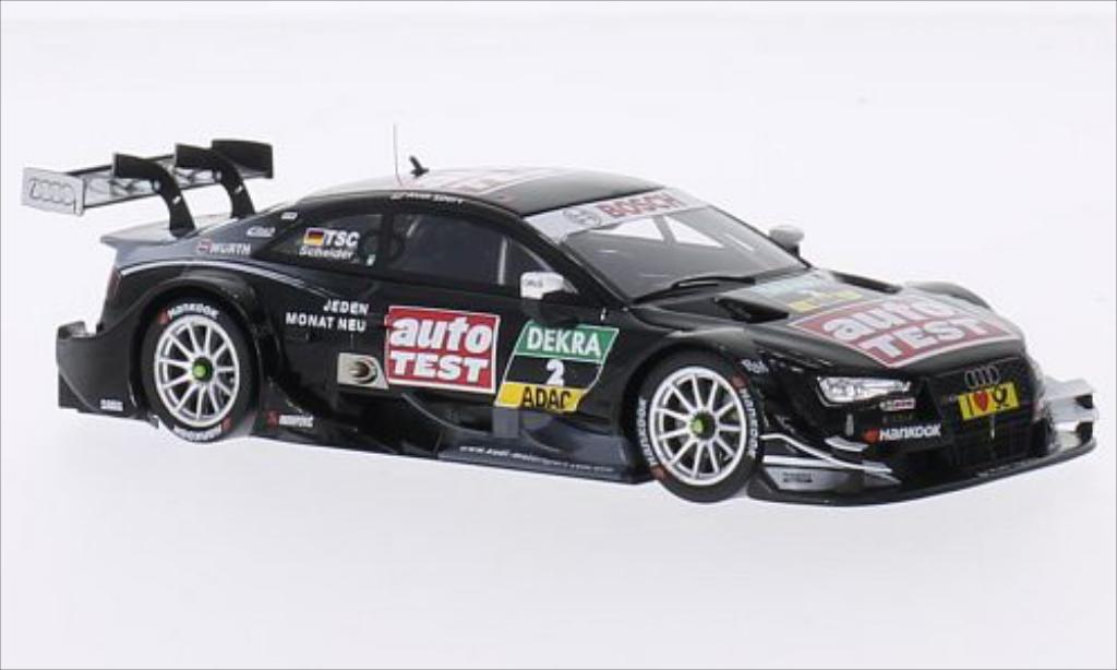 Audi RS5 DTM 1/43 Spark DTM No.2 Sport Team Phoenix Auto Test 2014 modellino in miniatura