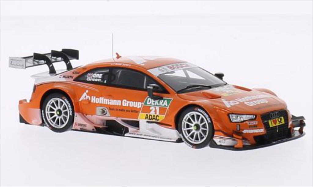 Audi RS5 DTM 1/43 Spark DTM No.21 Sport Team Rosberg Hoffmann Group 2014 modellino in miniatura