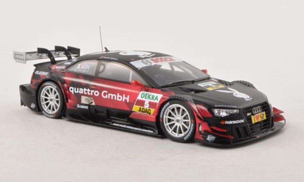 Audi RS5 DTM 1/43 Spark DTM No.5 Playboy Sport Team Rosberg DTM Saison 2013 modellino in miniatura