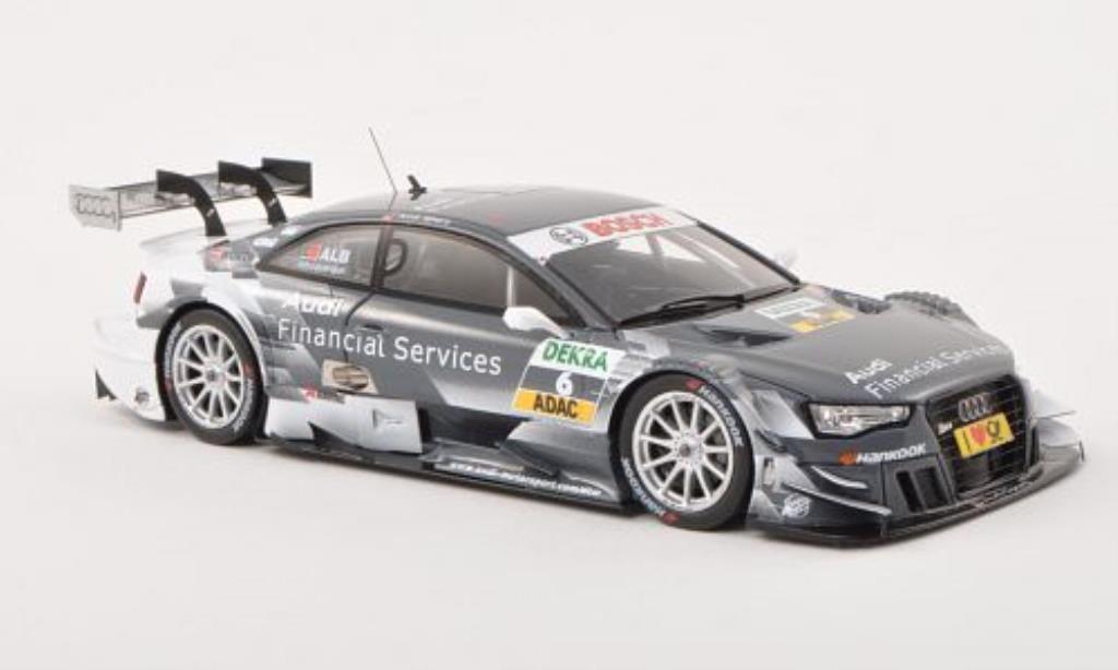 Audi RS5 DTM 1/43 Spark DTM No.6 Sport Team Rosberg DTM-Saison 2013 modellino in miniatura