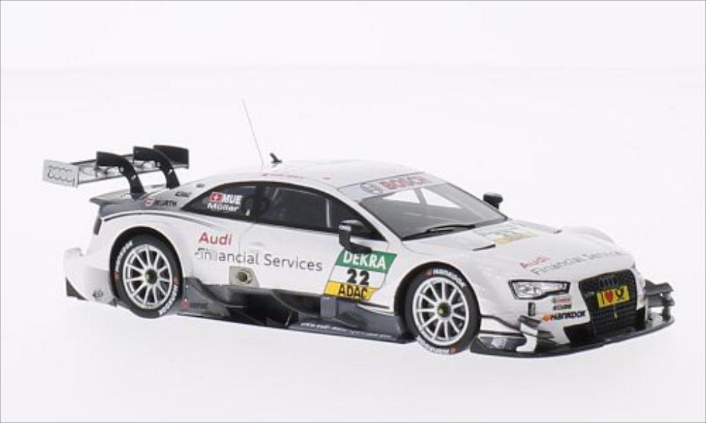 Audi RS5 DTM 1/43 Spark DTM No.22 2014 modellino in miniatura