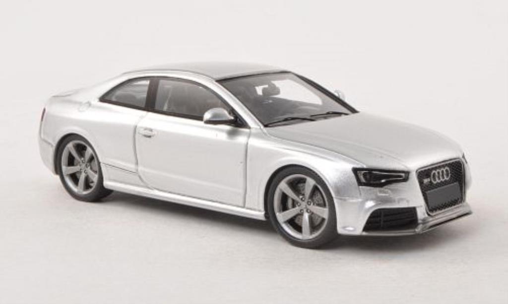 Audi RS5 1/43 Spark coupe grigio 2012 modellino in miniatura