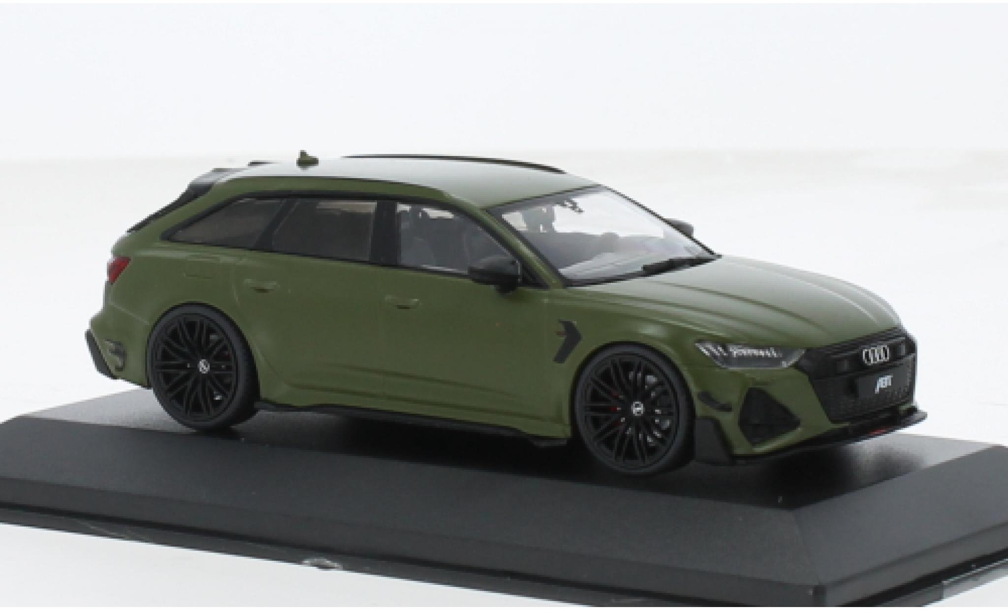 Audi RS6 1/43 Solido -R oliv 2022 1:43 modellino in miniatura
