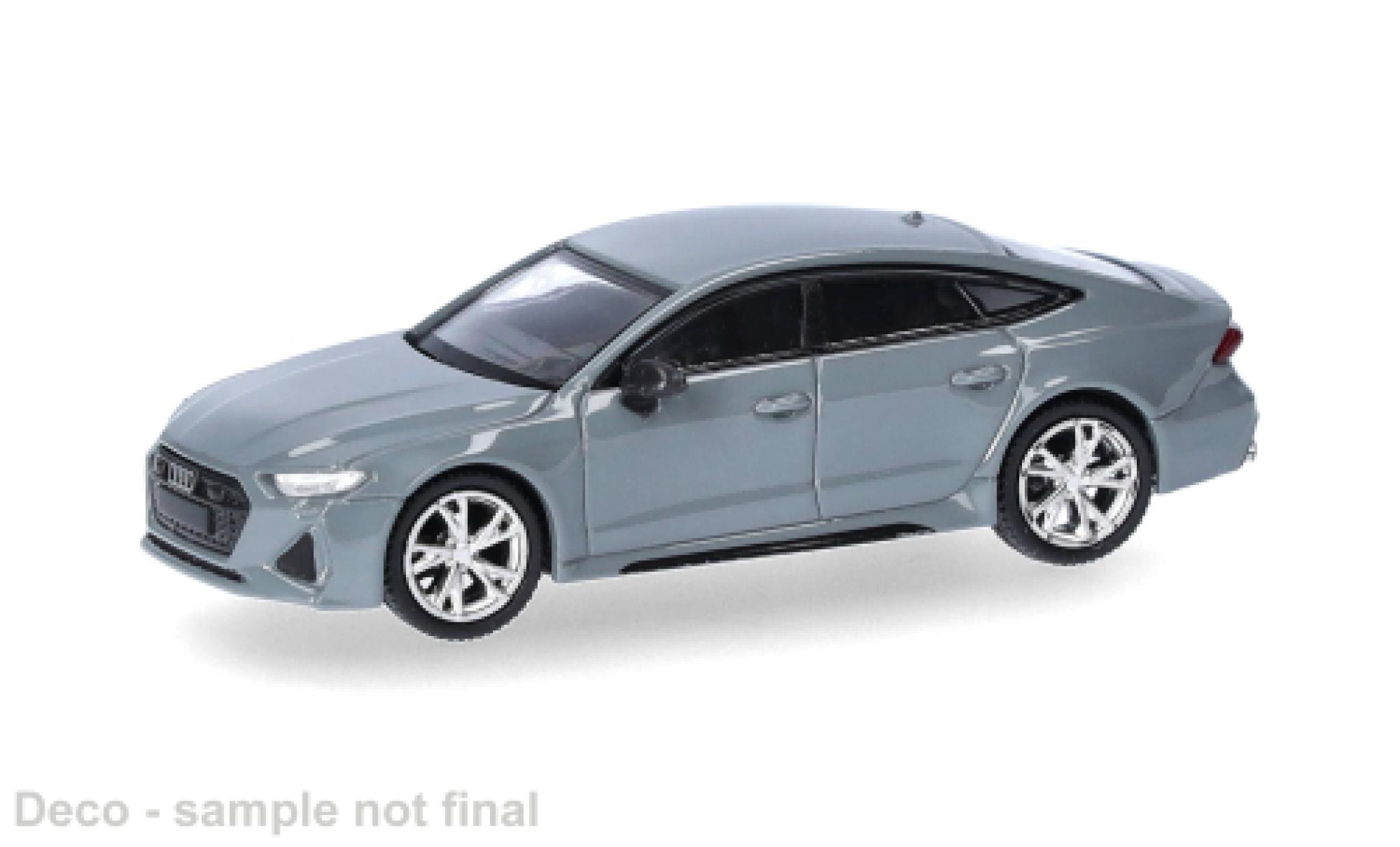 Audi RS7 1/87 Micro City 87 grau 1:87 modellino in miniatura