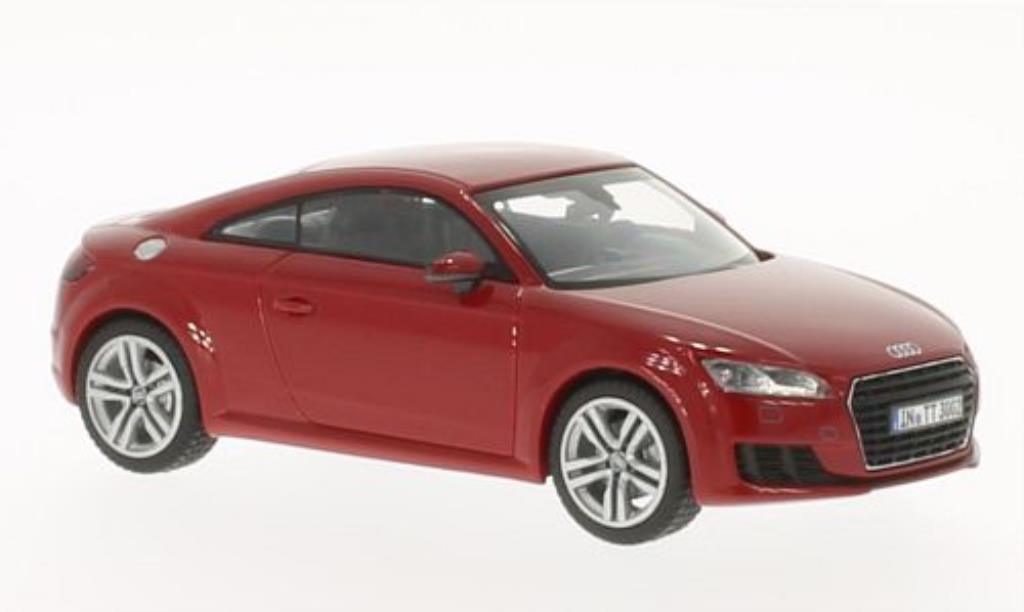 Audi TT 1/43 Kyosho (8S) Coupe rosso 2014 modellino in miniatura