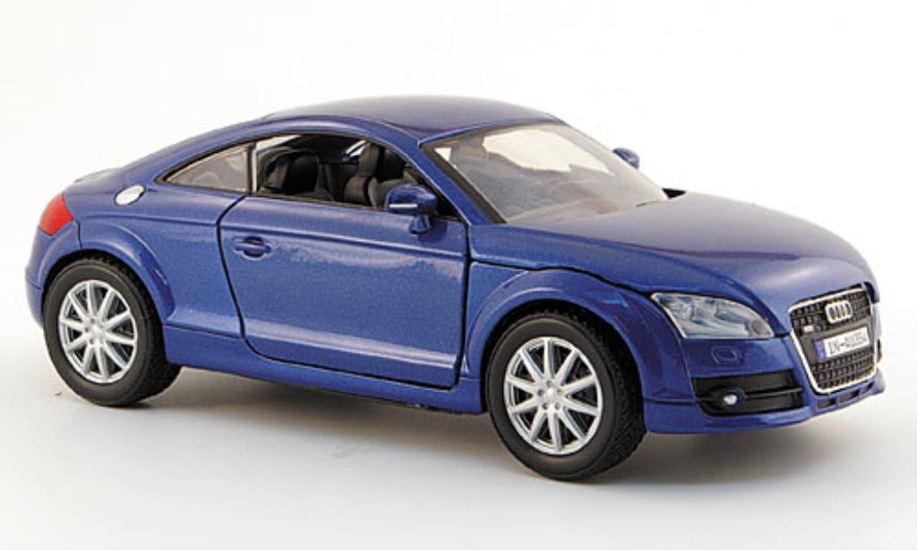Audi TT 1/24 Motormax Coupe blu 2006 modellino in miniatura