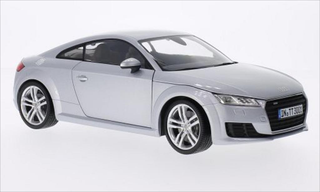 Audi TT 1/18 Minichamps Coupe grigio 2014 modellino in miniatura