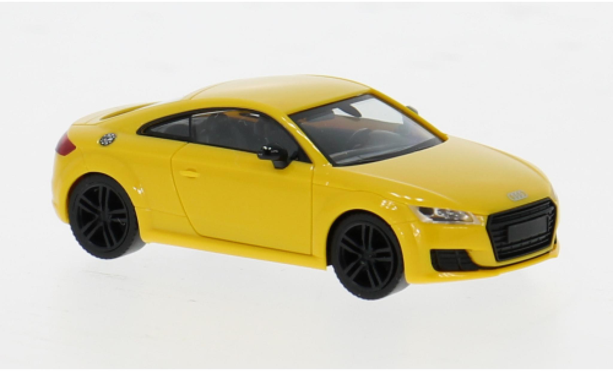 Audi TT 1/87 Herpa gelb 1:87 modellino in miniatura