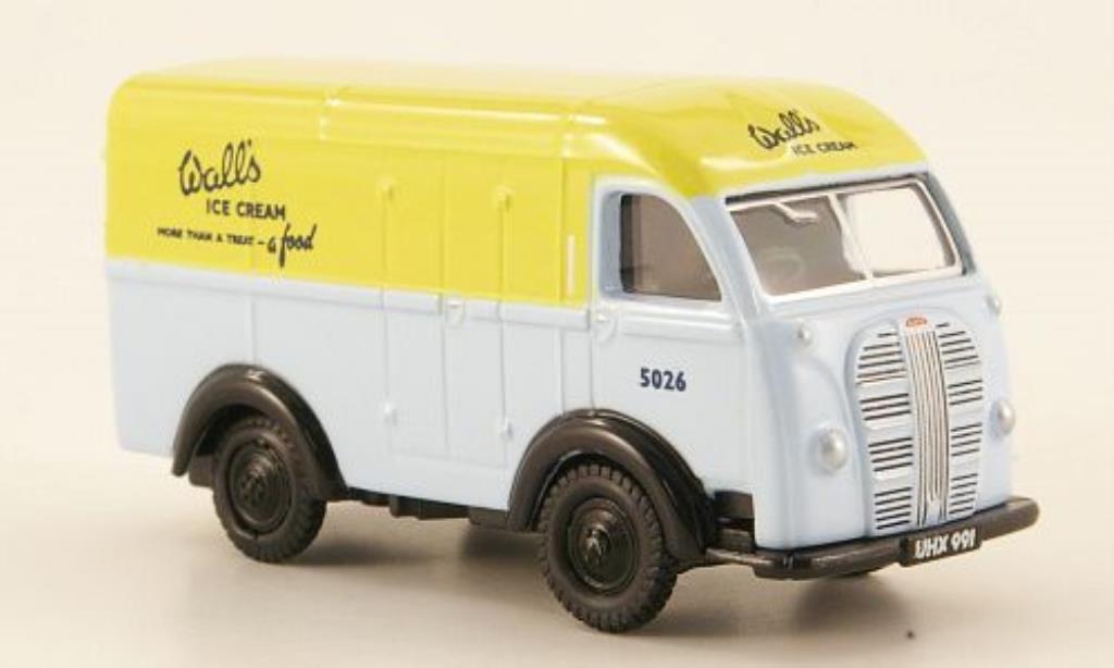 Austin K8 1/76 Oxford Threeway Van Walls Ice Cream modellino in miniatura
