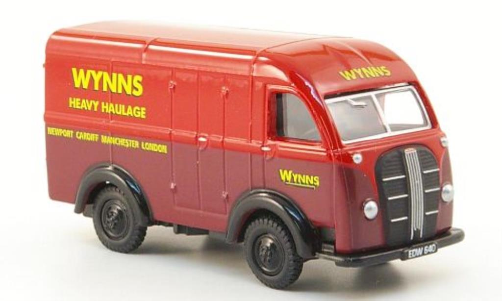Austin K8 1/76 Oxford Threeway Van Wynns Heavy Haulage modellino in miniatura