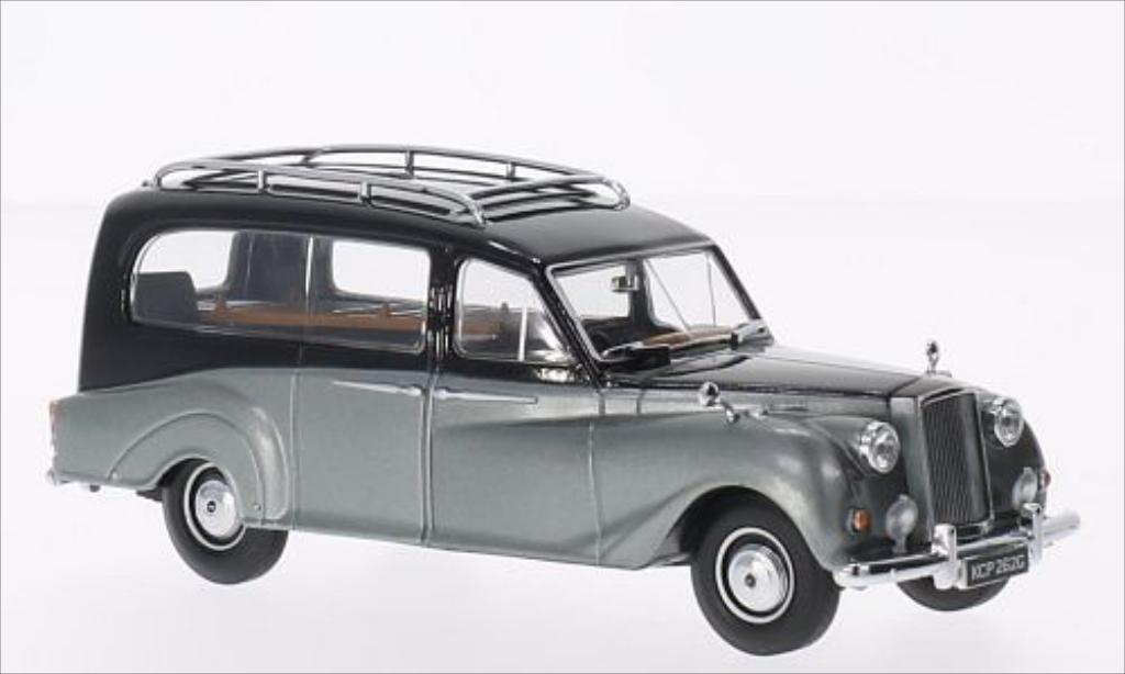 Austin Princess 1/43 Oxford Hearse nero/metallico grigio RHD modellino in miniatura