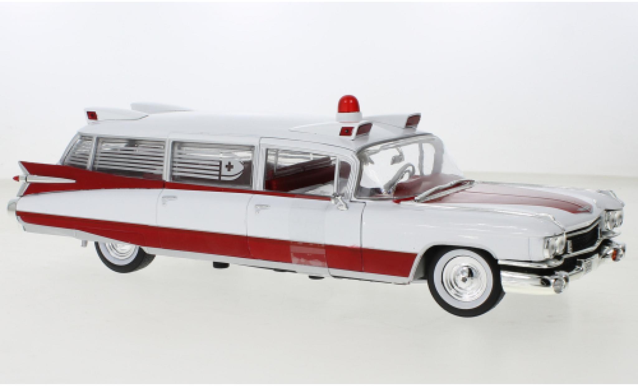 Cadillac Eldorado 1/18 Auto World Ambulance 1959 modellino in miniatura