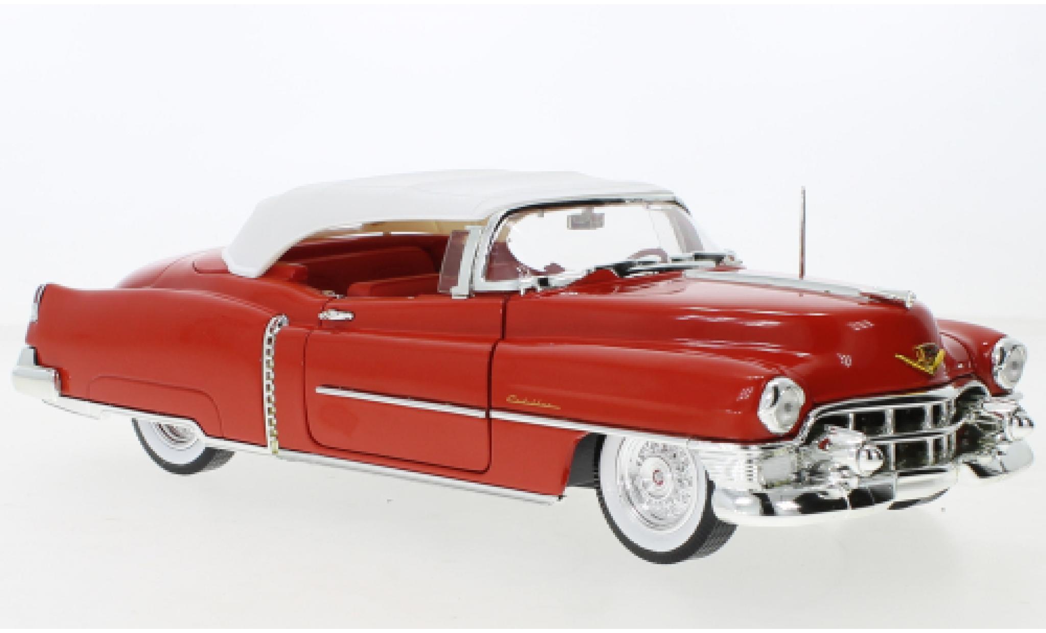 Cadillac Eldorado 1/18 Auto World rosso/bianco 1953 modellino in miniatura