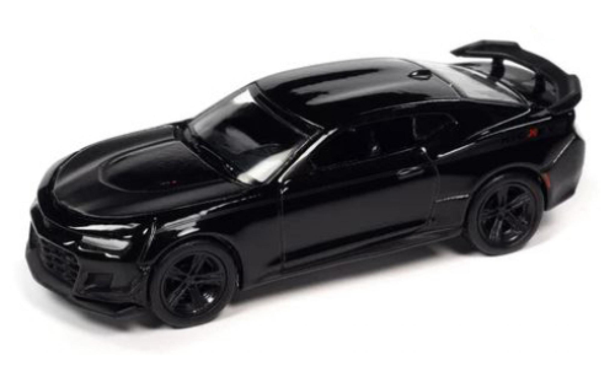 Chevrolet Camaro 1/64 Auto World ZL1 1LE Nickey nero 2019 modellino in miniatura