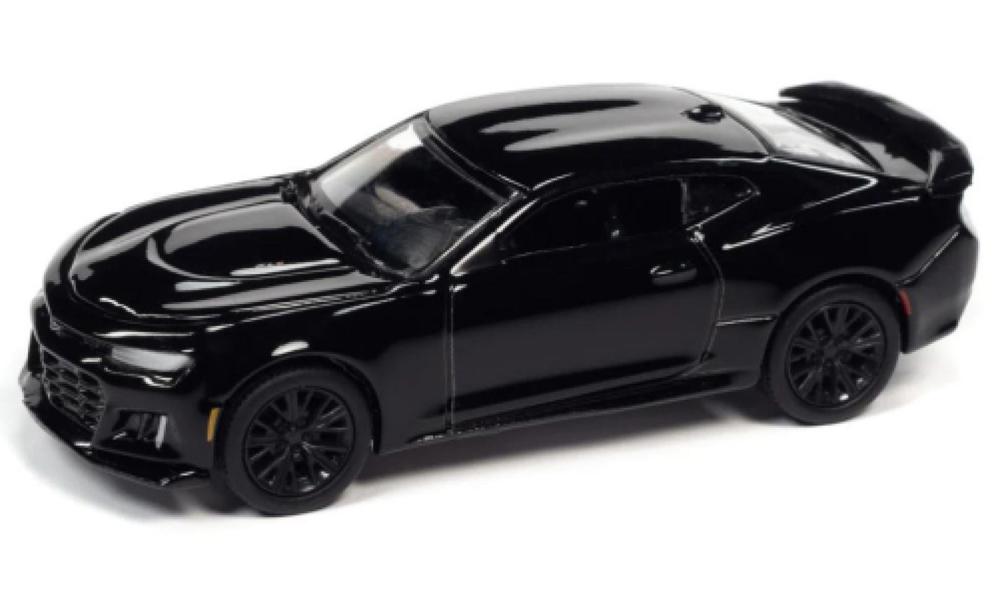 Chevrolet Camaro 1/64 Auto World ZL1 nero 2019 modellino in miniatura