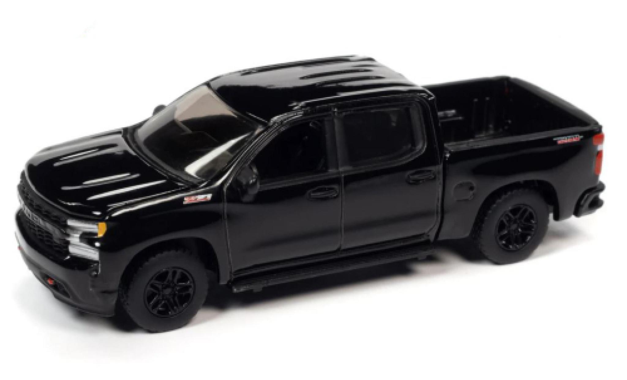 Chevrolet Silverado 1/64 Auto World ZL1 LT Trail Boss nero 2020 modellino in miniatura