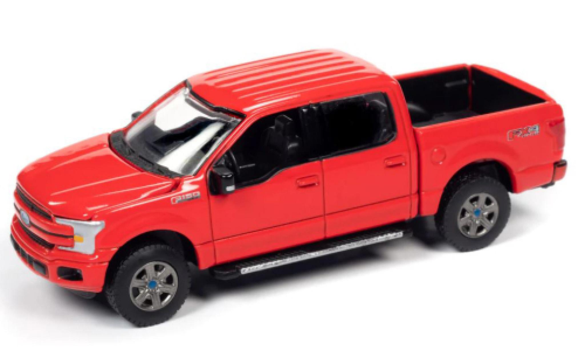Ford F-1 1/64 Auto World 50 Lariat rosso 2019 modellino in miniatura