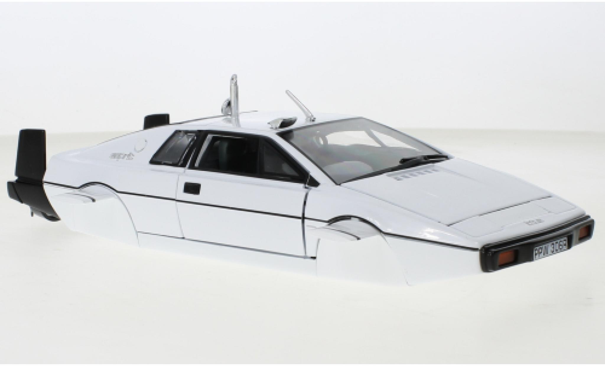 Lotus Esprit 1/18 Auto World Series 1 bianco 1971 modellino in miniatura
