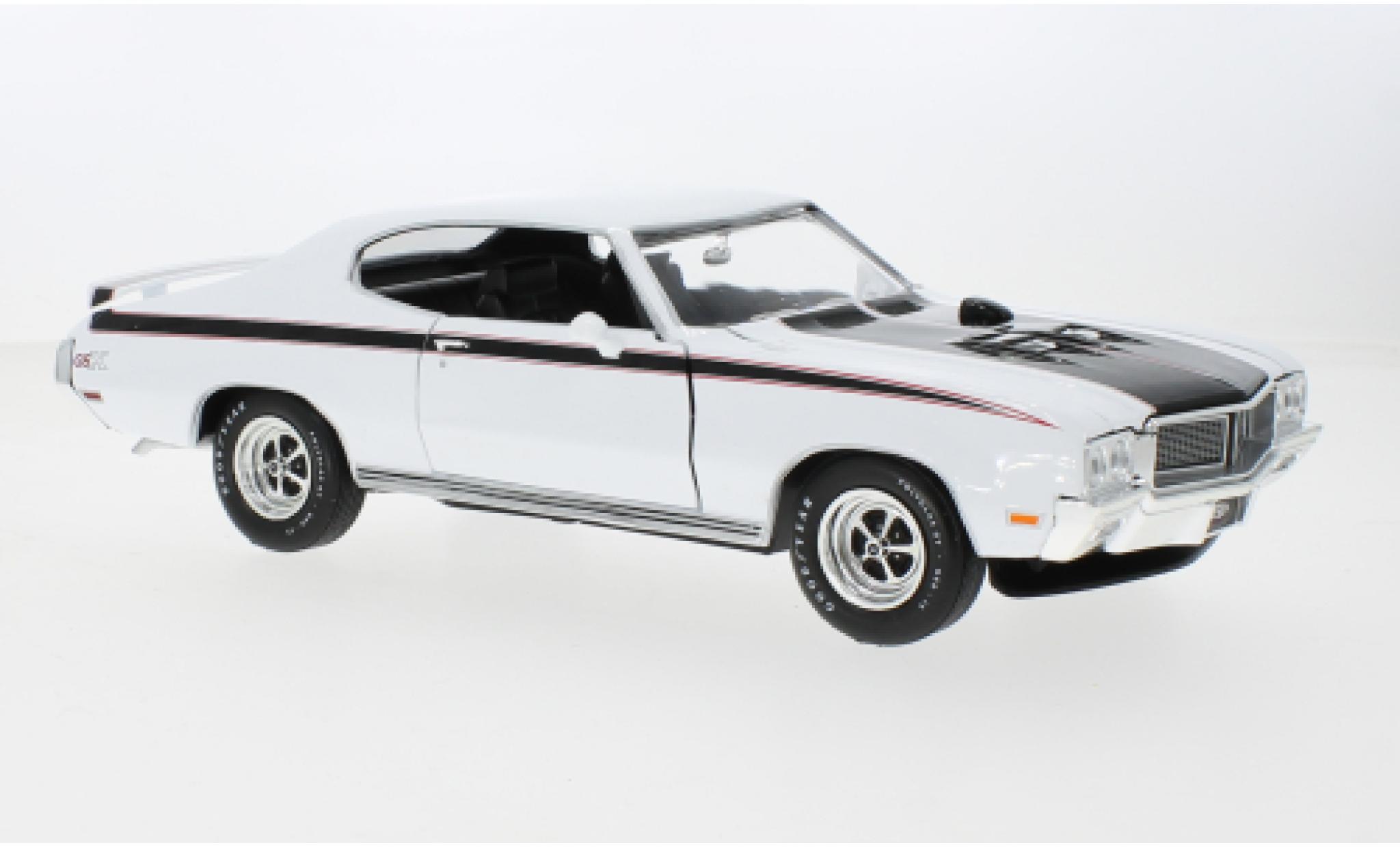 Buick GS 1/18 Auto World X weiss 1970 1:18 modellino in miniatura