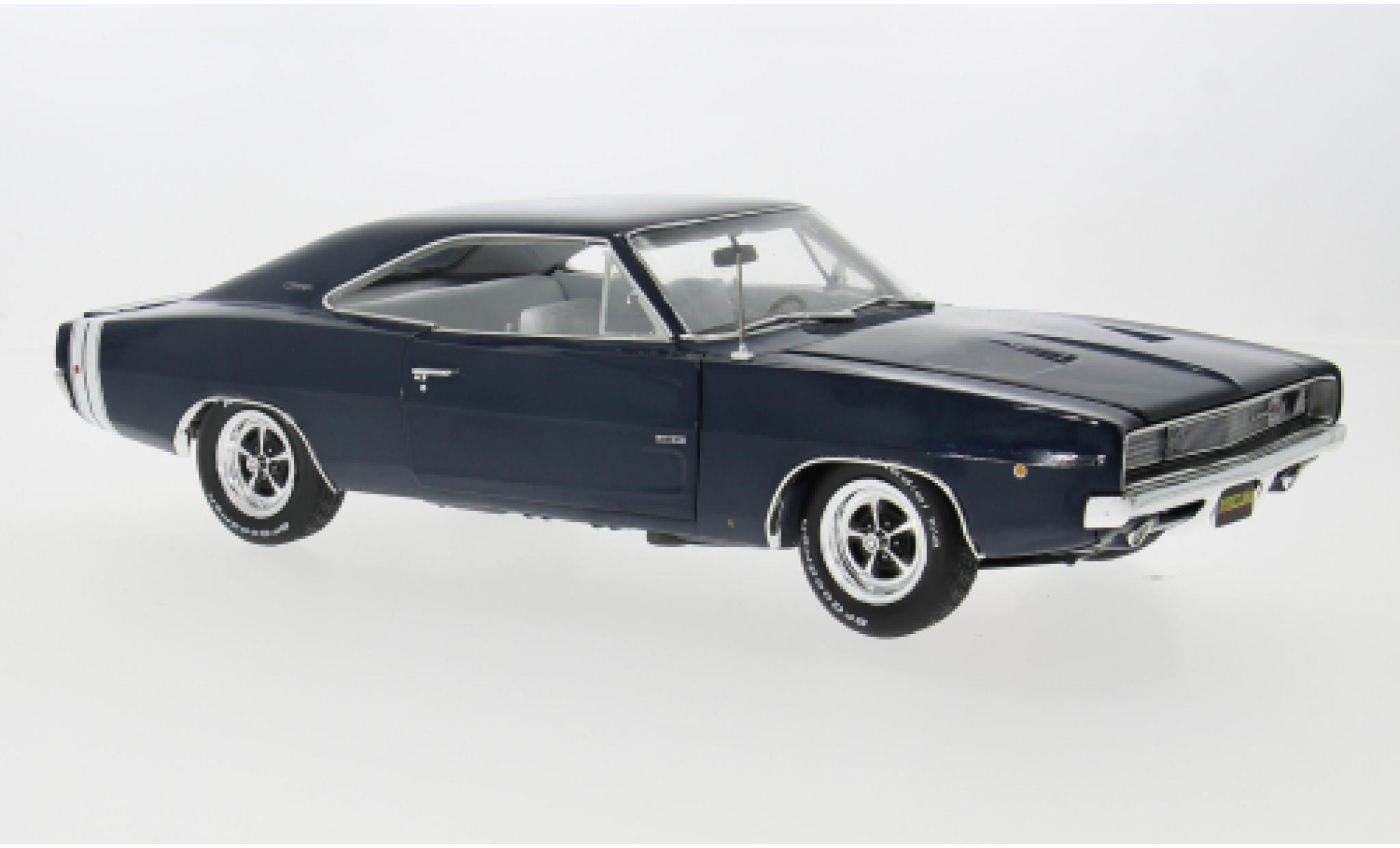 Dodge Charger 1/18 Auto World R/T blau 1968 1:18 modellino in miniatura