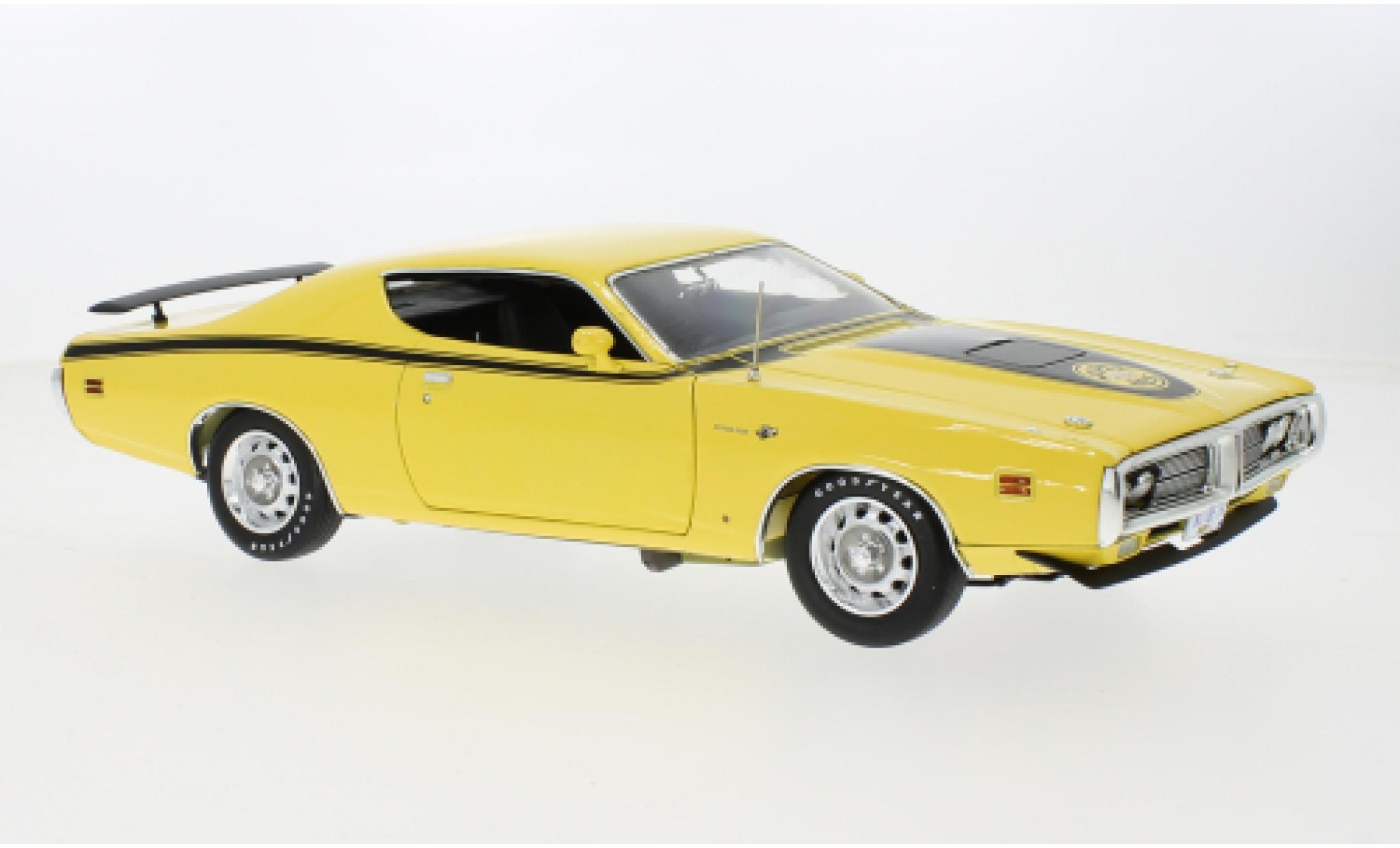 Dodge Charger 1/18 Auto World Super Bee gelb 1971 1:18 modellino in miniatura