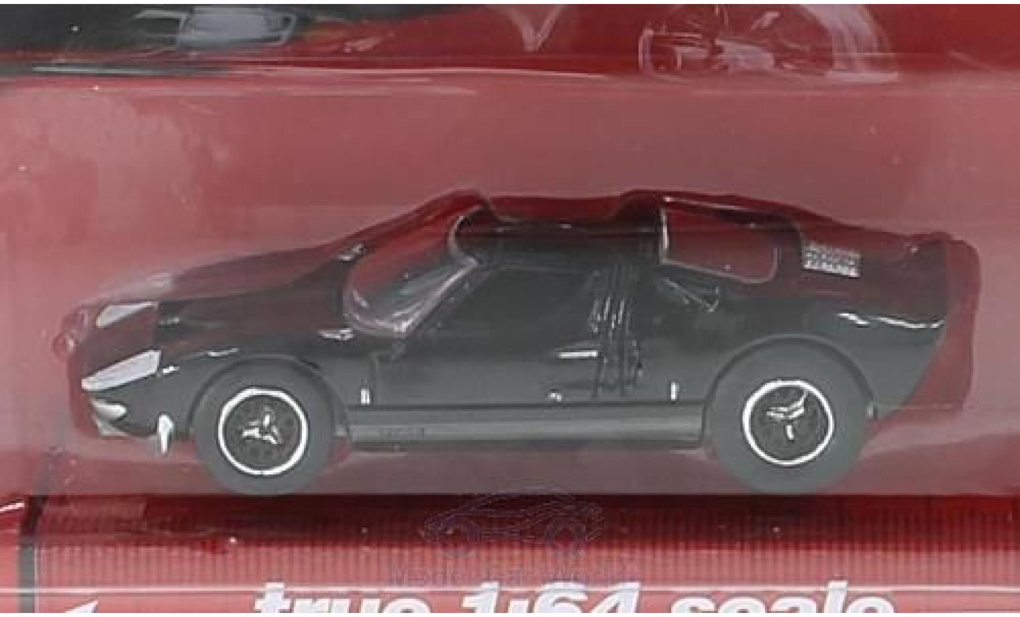 Ford GT40 1/64 Auto World nero 1965 modellino in miniatura