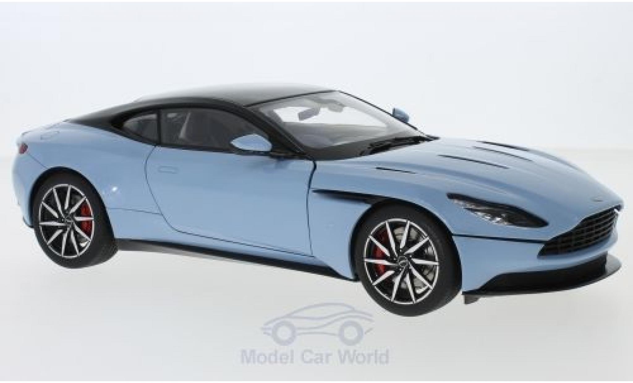 Aston Martin DB1 1/18 AUTOart 1 metallico blu RHD modellino in miniatura