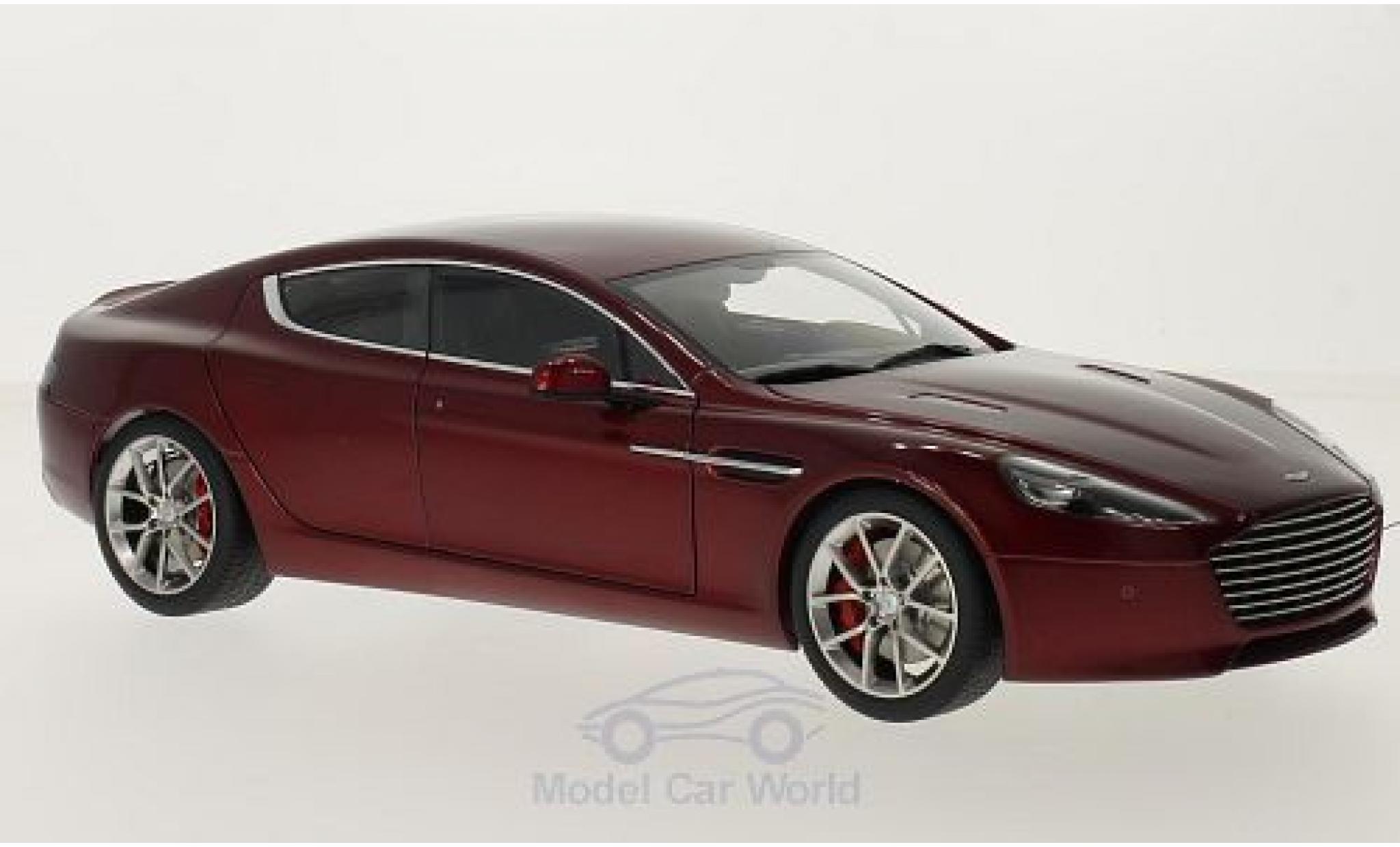 Aston Martin Rapide 1/18 AUTOart S metallico rosso 2015 modellino in miniatura