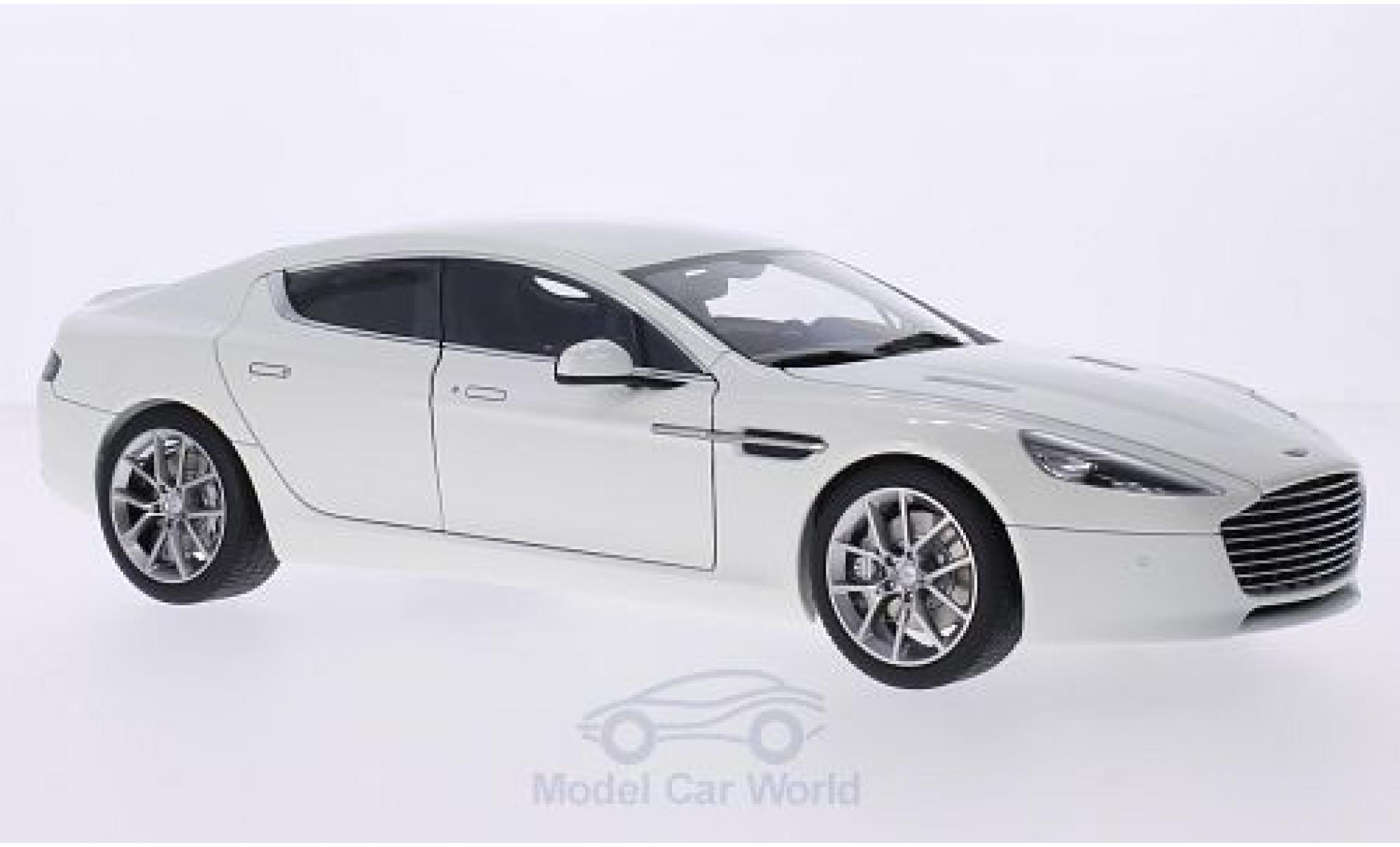 Aston Martin Rapide 1/18 AUTOart S metallico bianco 2015 modellino in miniatura