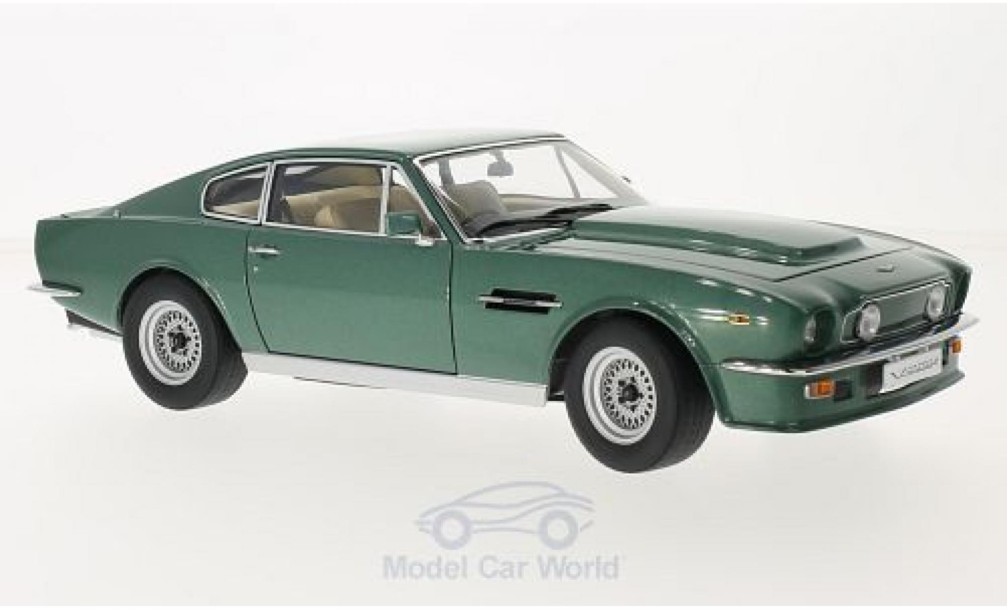Aston Martin V8 Vantage 1/18 AUTOart Vantage metallico verde RHD 1985 modellino in miniatura
