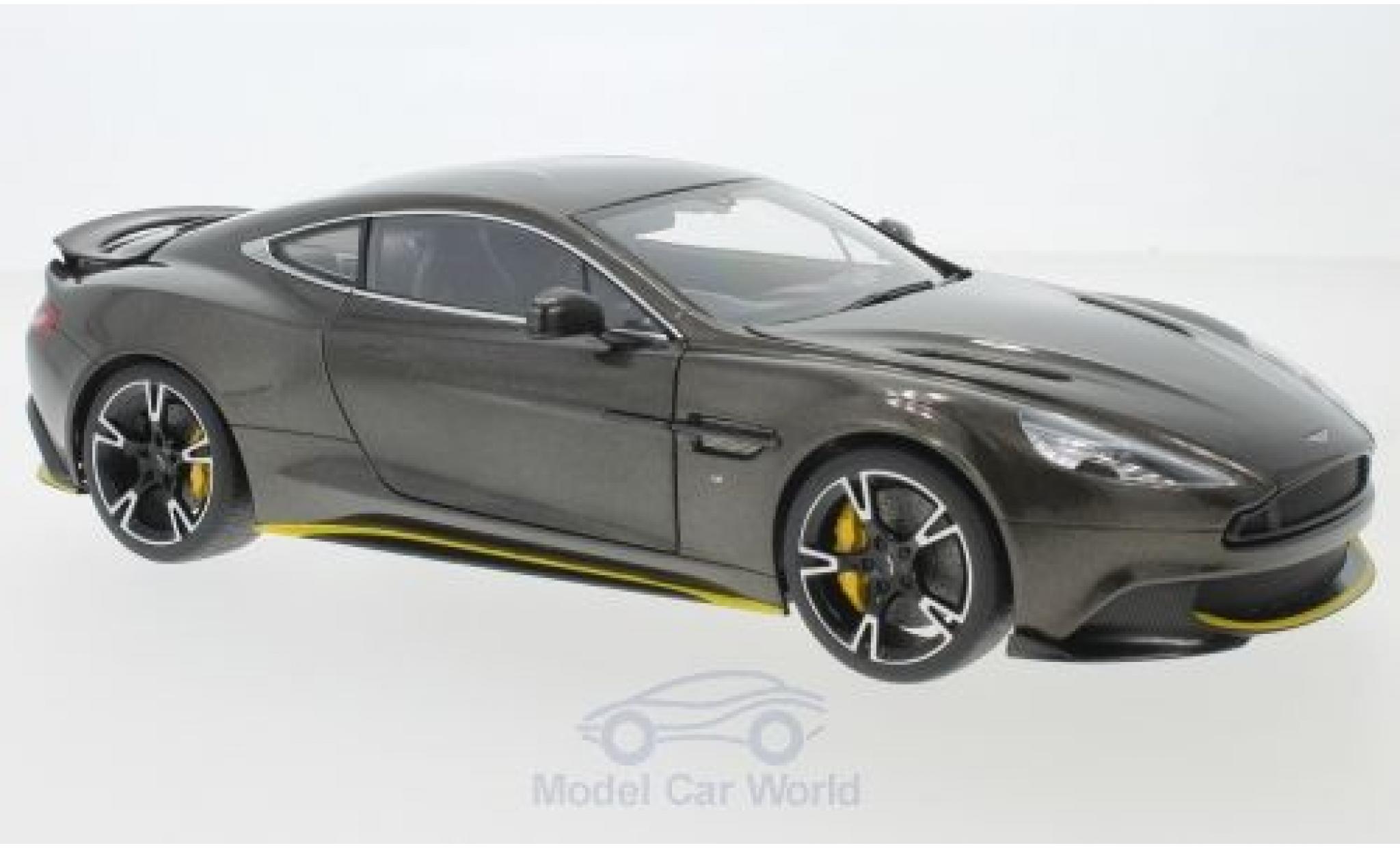Aston Martin Vanquish 1/18 AUTOart S metallico marroneee RHD 2017 modellino in miniatura