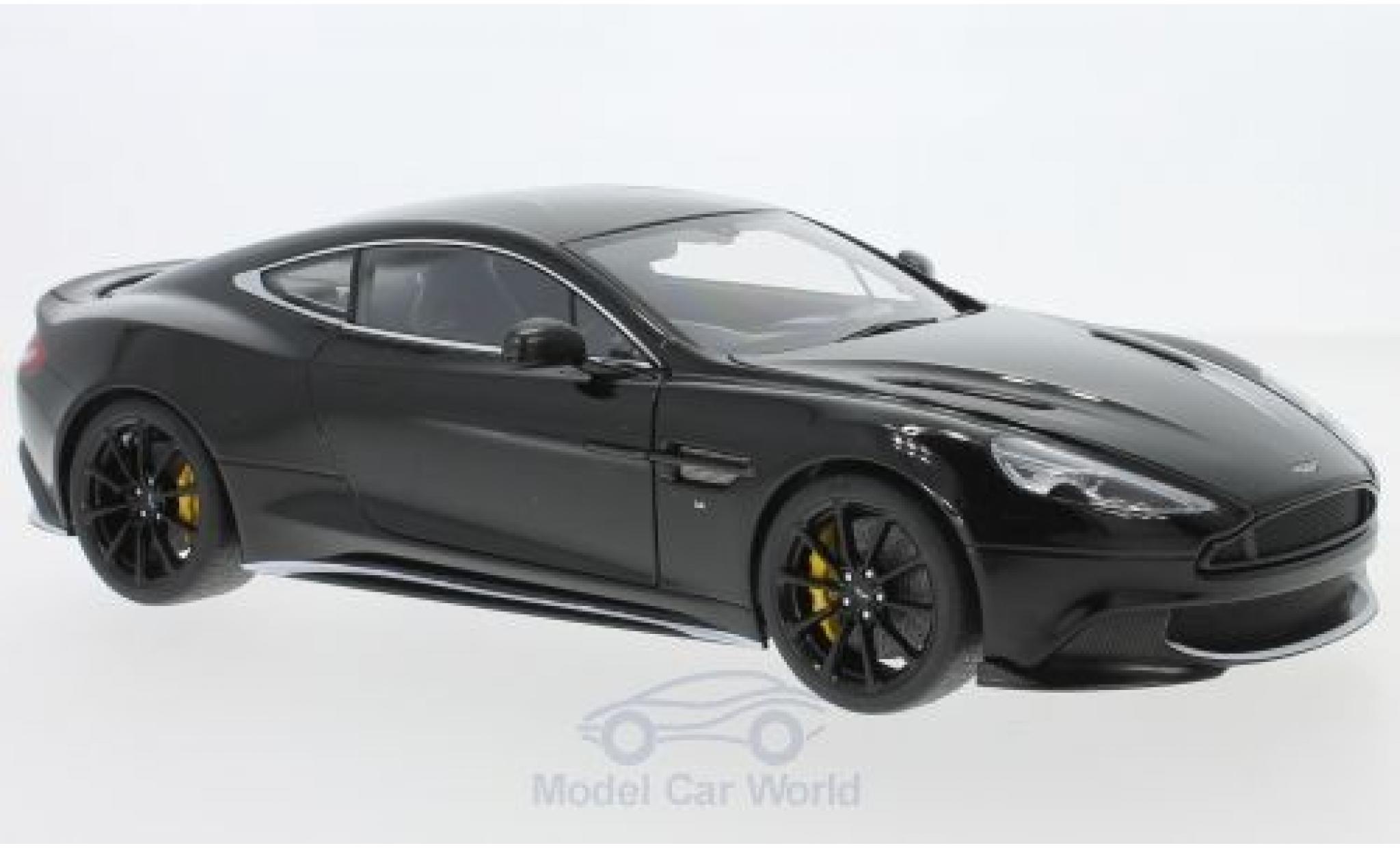 Aston Martin Vanquish 1/18 AUTOart S nero RHD 2017 modellino in miniatura