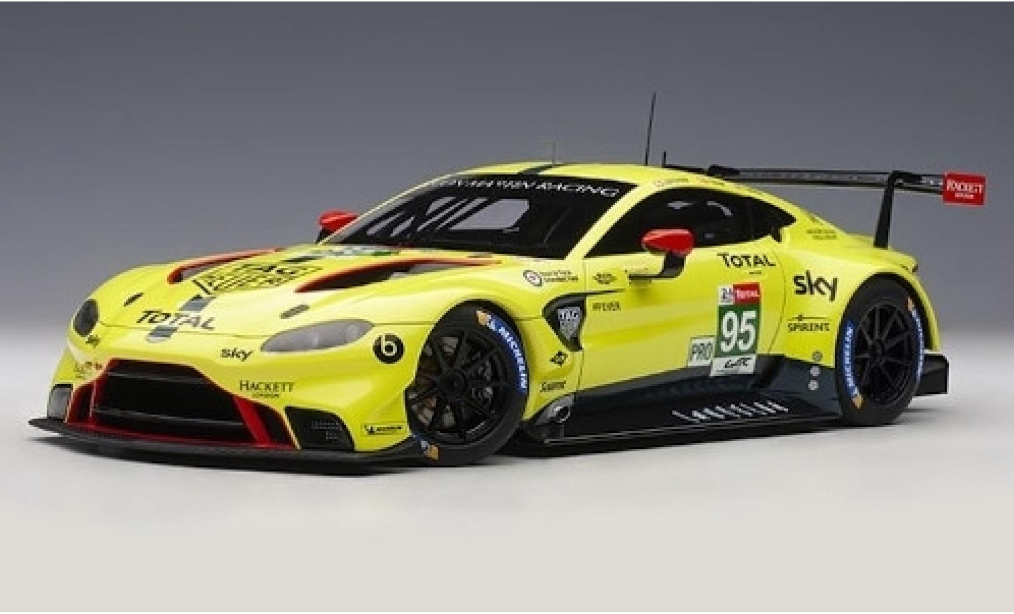 Aston Martin Vantage 1/18 AUTOart GTE No.95 Racing 24h Le Mans 2018 M.Sorensen/N.Thiim/D.Turner modellino in miniatura