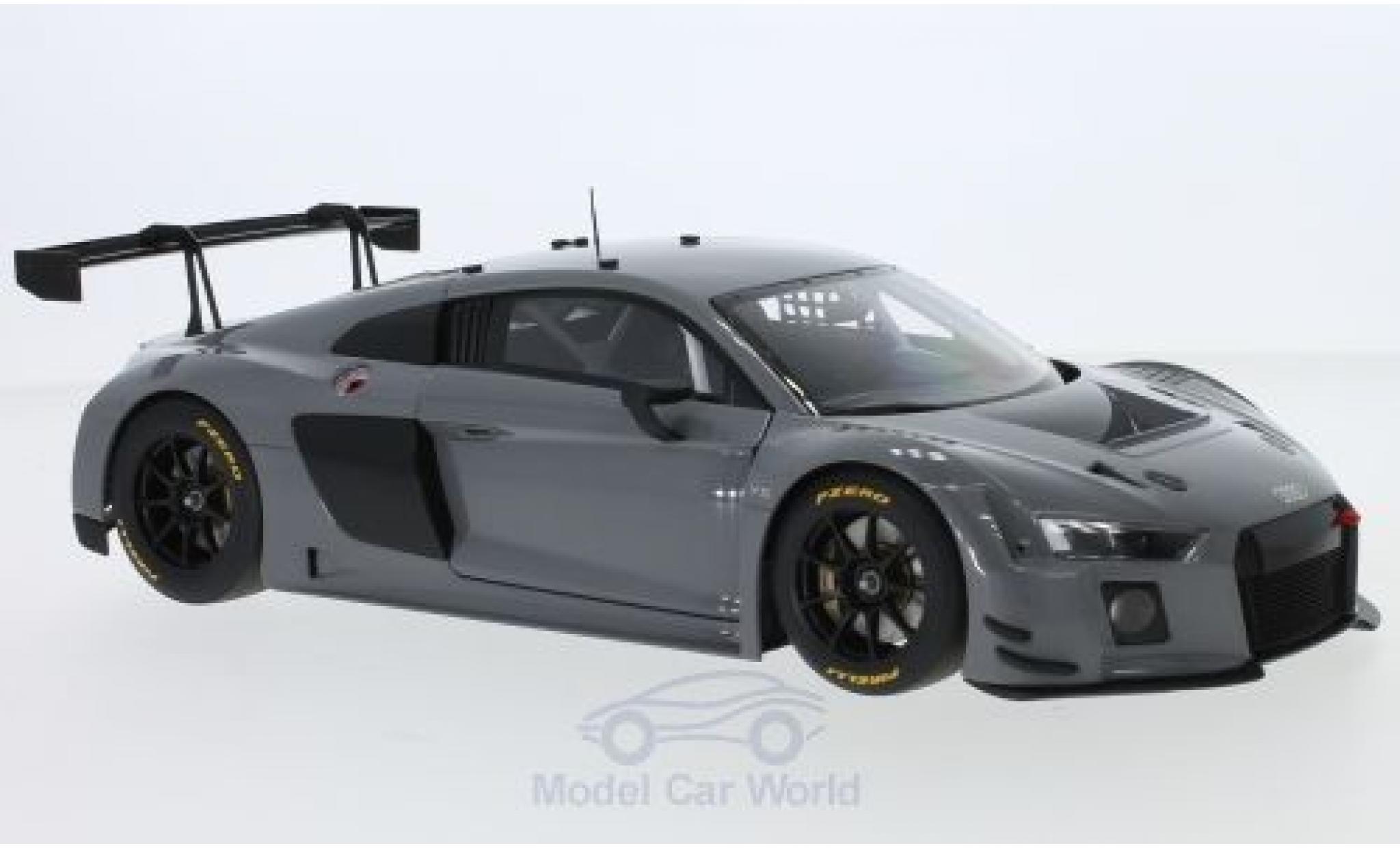 Audi R8 1/18 AUTOart LMS grigio 2016 modellino in miniatura