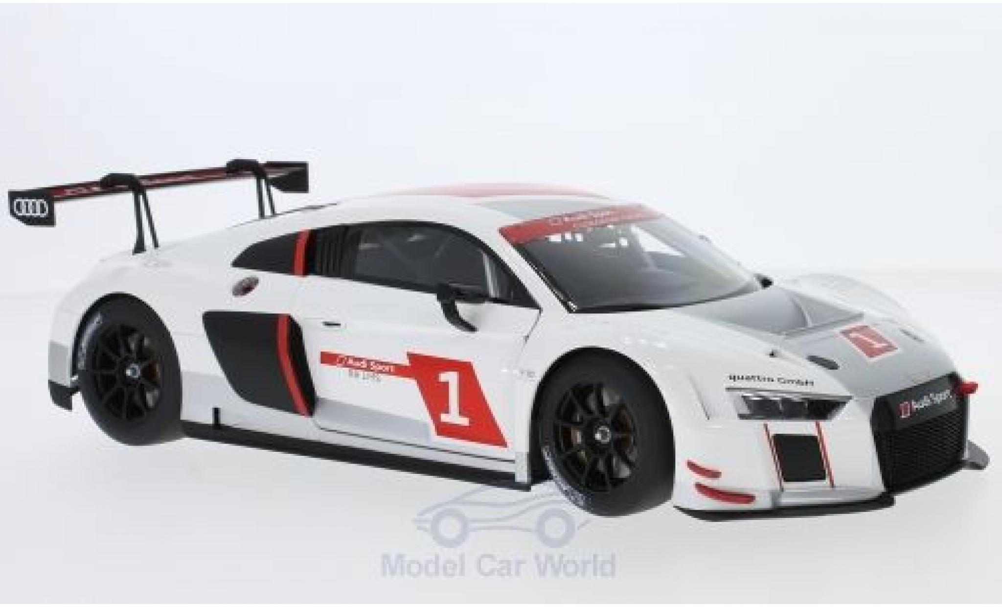 Audi R8 1/18 AUTOart LMS No.1 2016 Presentation Salon Genf modellino in miniatura