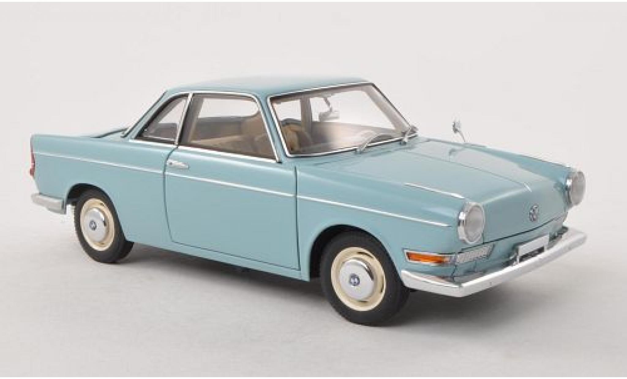 Bmw 700 1/18 AUTOart Sport Coupe blu clair modellino in miniatura