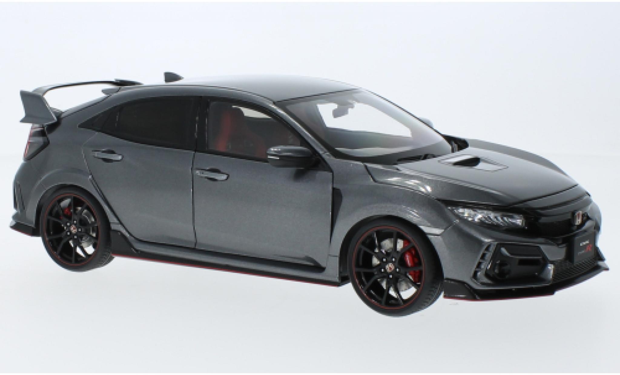 Honda Civic 1/18 AUTOart Type R (FK8) metallise grigio RHD 2021 modellino in miniatura