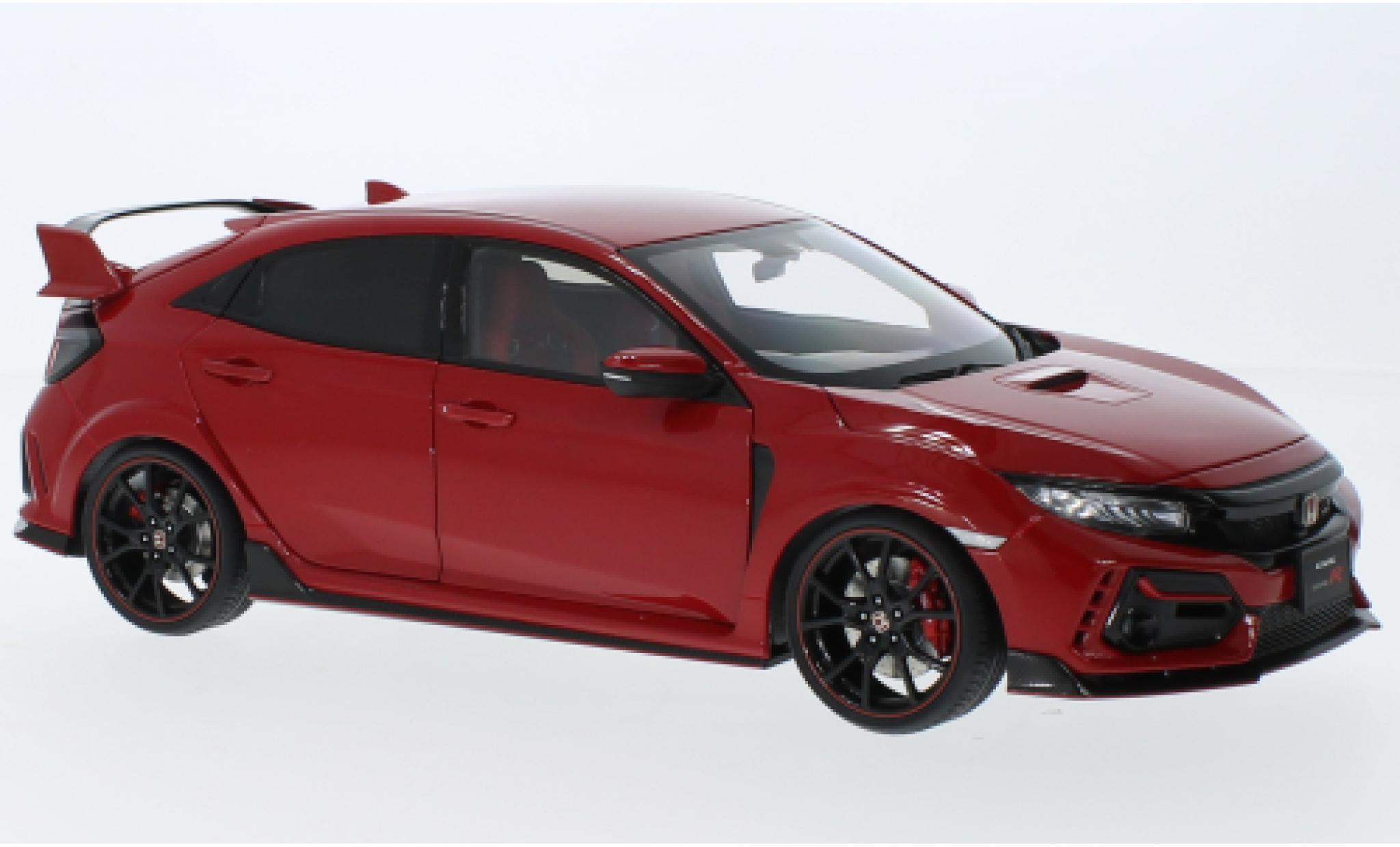 Honda Civic 1/18 AUTOart Type R (FK8) rosso RHD 2021 modellino in miniatura
