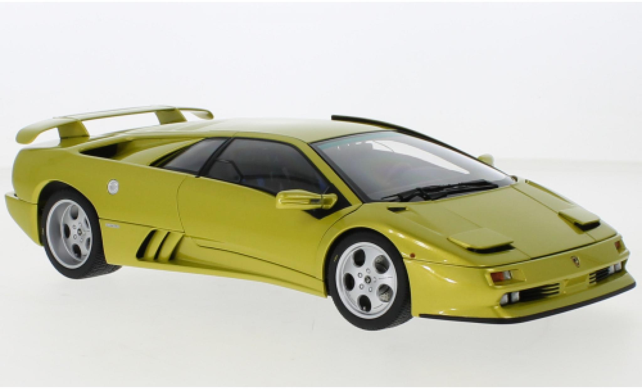 Lamborghini Diablo 1/18 AUTOart SE30 metallise giallo 1993 modellino in miniatura