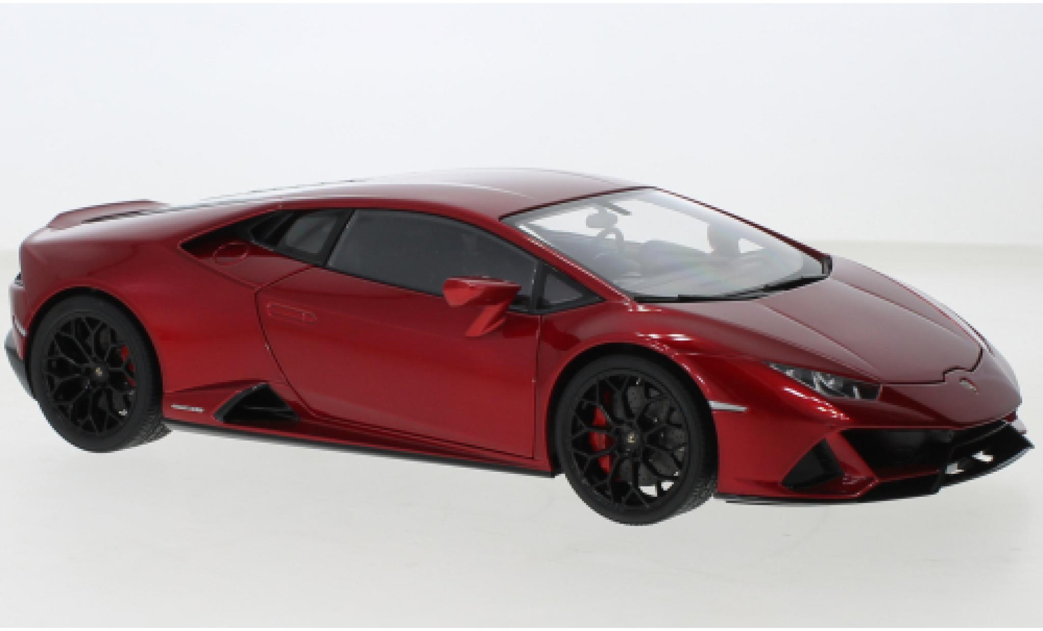 Lamborghini Huracan 1/18 AUTOart EVO rosso 2019 modellino in miniatura