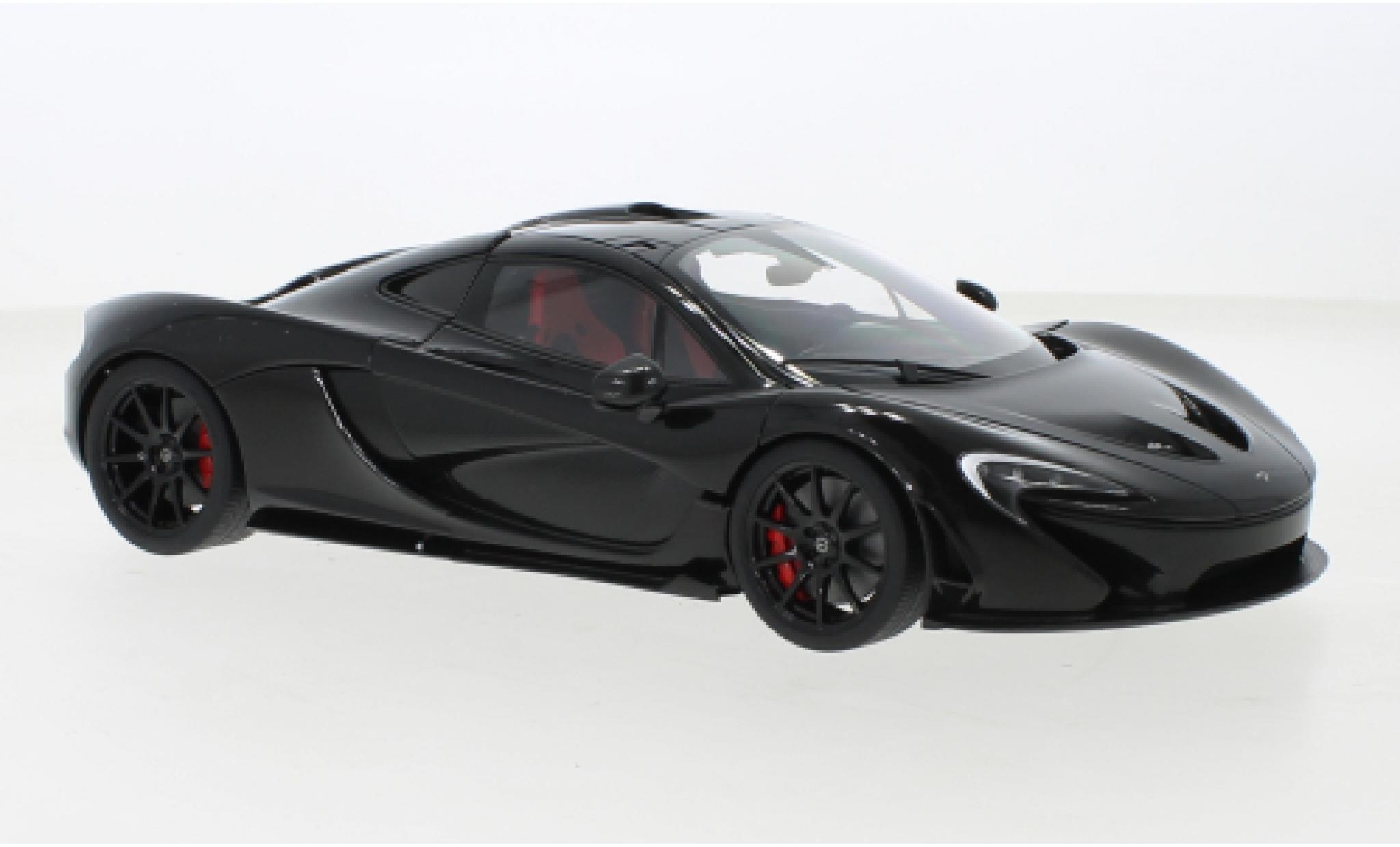 McLaren P1 1/18 AUTOart nero 2013 modellino in miniatura
