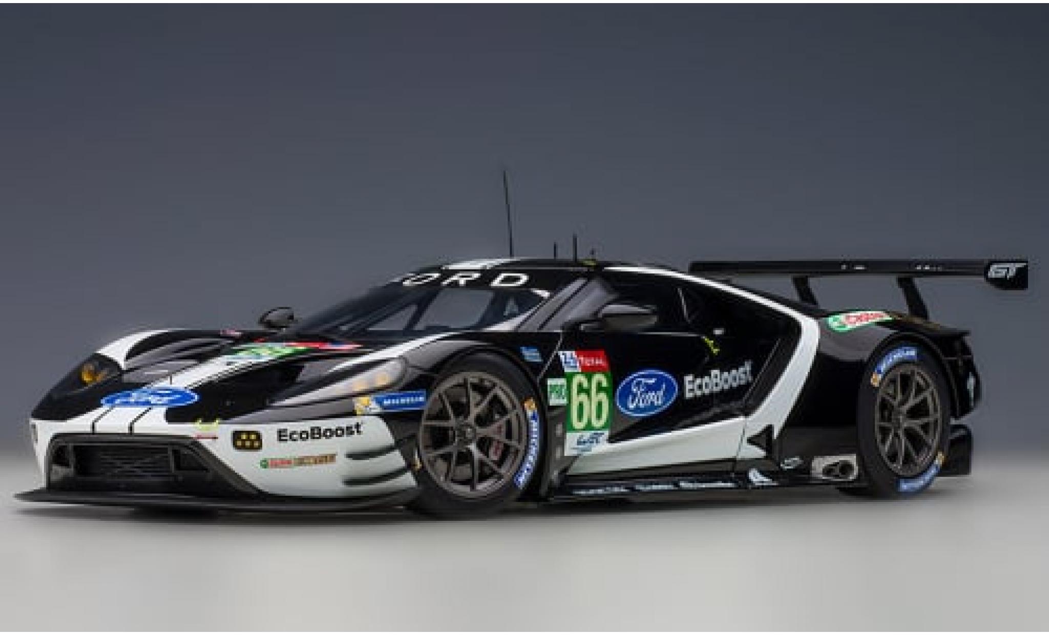 Ford GT 1/18 AUTOart No.66 24h Le Mans 2019 1:18 modellino in miniatura