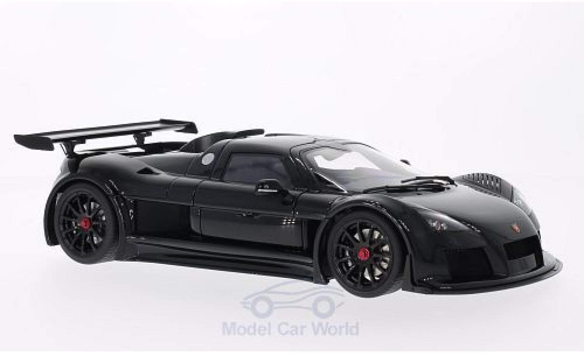 Gumpert Apollo 1/18 AUTOart S nero 2005 modellino in miniatura