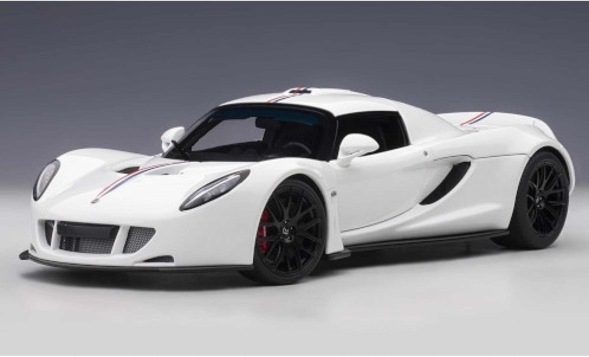 Hennessey Venom 1/18 AUTOart GT Spider bianco/Dekor modellino in miniatura